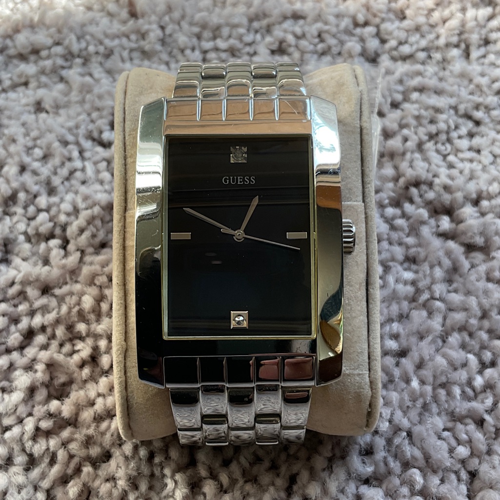 Guess Watch With Genuine Diamond Markers